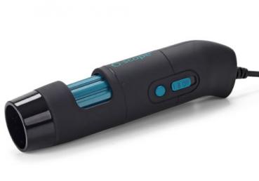 QS.UV-400 Kabelgebundener USB-Q-Scope (2,0 MP-200x) mit UV-Power-LEDs, 400 nm