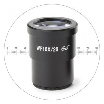SB.6010-M HWF 10X/20 mm Okular mit Mikrometer