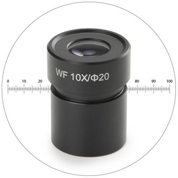 BE.6110 WF 10x Okular mit 10mm/100 Mikrometer