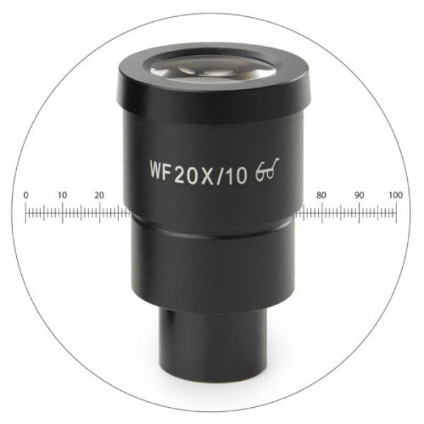 SB.6020-M HWF 20X/10 mm Okular mit Mikrometer